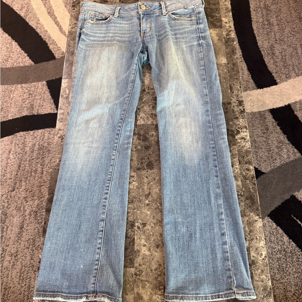 American Eagle Light Blue Womens Bootcut Jeans size 10